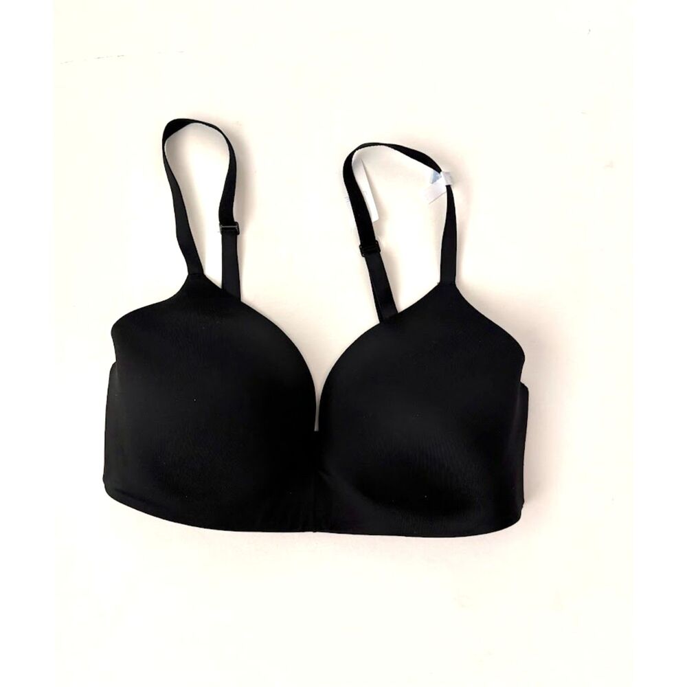 NEW Love Gap Womens Convertible Black Bra 32DD Everyday Smooth Wireless GapBody - Picture 4 of 5